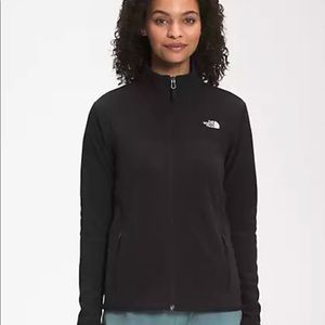 Women’s Black TKA Glacier Full Zip Fleece North Face MD